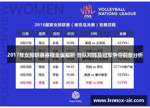 2017年女排联赛赛程全面解析 各队对阵及冠军争夺前景分析