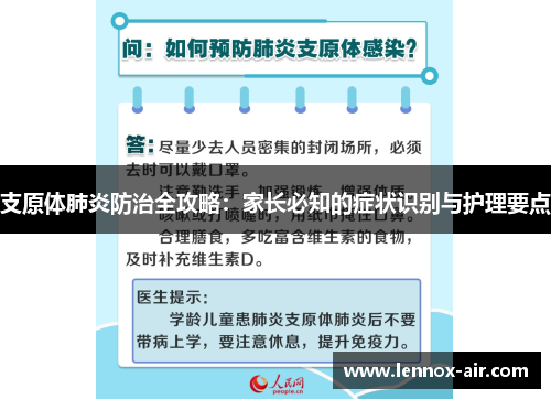 支原体肺炎防治全攻略:家长必知的症状识别与护理要点 支原体肺炎防治全攻略:家长必知的症状识别与护理要点